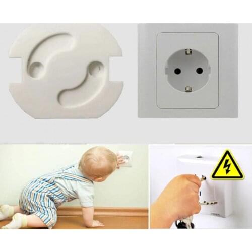 10pcs Socket Protection Electric Shock Hole Children Care Baby Safety Electrical Security Plastic Safe Lock Cove Outlet Cover