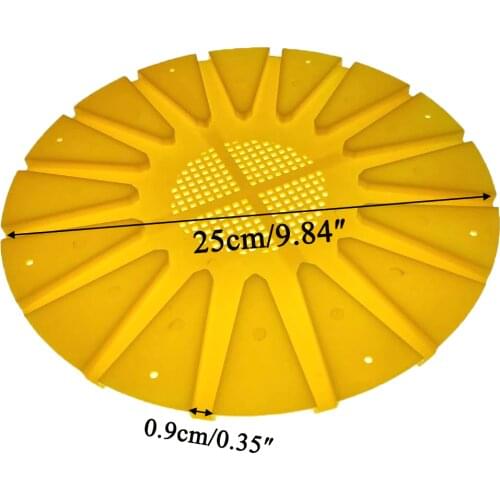 5PCS Wholesale Beekeeping 16 Ways Escape Door Round Disc Beehive Gate Run Fly Away Exit Plastic Bees Tools Supplies Equipment