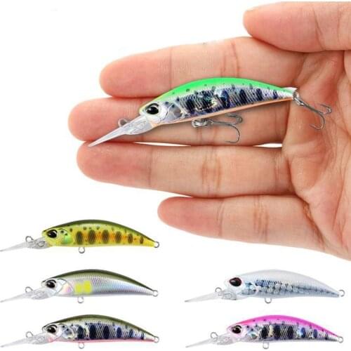 6.5cm/5g mini lure Wobbler Minnow Fishing Lure Wobbler Isca Artficial Hard Bait For Bait twitching lure