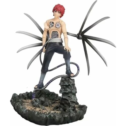 Anime Na Shippuden Akatsuki Members Fight Mechanical Scorpion PVC Action Figure Collectible Model Figurine 24cm
