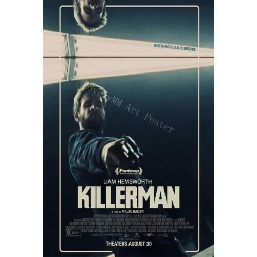 D1050 Killerman Movie classic marvellous Silk Fabric Poster Art Decor Indoor Painting Gift