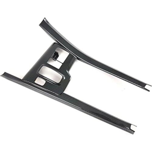 For HYUNDAI Sonata10 DN8 Shift panel, decorative strips on both sides of the armrest imitate carbon fiber products