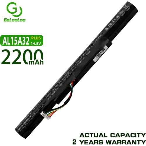 Golooloo AL15A32 Laptop Battery For Acer Aspire E5-422G 472 E5-473 E5-473G E5-522 522G E5-532 E5-532T E5-573G E5-553G V3-574G