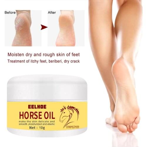 3 Type Horse Oil Foot Cream Anti Dry Feet Skin Care Cracked Heel Smooth Repair Moisturizing Nourishing Foot Skin Care Tool TSLM1