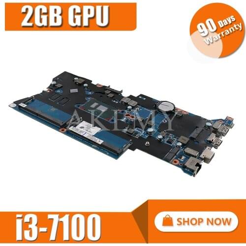 DA0X81MB6E0 X81 For HP ProBook 430 G4 440 G4 Laptop Motherboard 100% Tested OK With i3-7100u CPU 2GB GPU