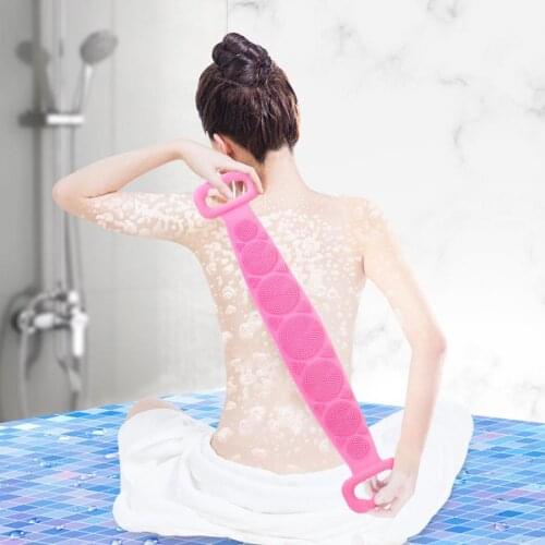 Soft Back Exfoliating Shower Pads Back Scrubber Men Women Bath Towel Exfoliating Massage for Shower Body Cleaning Drop Shipping
