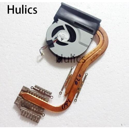 Hulics Original Laptop CPU Cooling Heatsink with Fan For Asus N56 N56V N56VV N56VZ N56VM Notebook Cooler KSB0705HB BK35