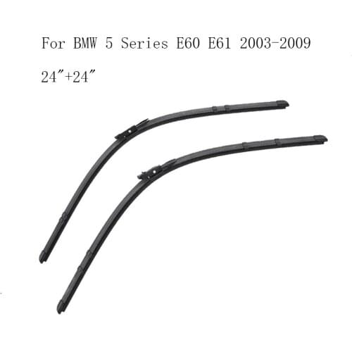 Two Boxes Packing For BMW 5 Series E60 E61 2003-2009 Factory Wholesale Front Window Windshield Windscreen Wiper Blade