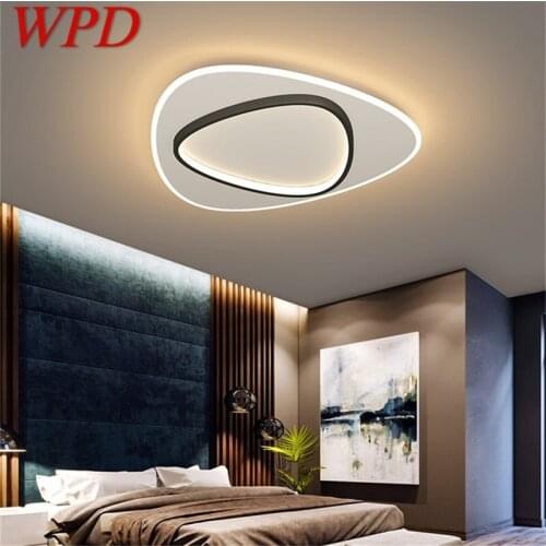 WPD Modern Ceiling Lamps LED Oval Light Fixtures Home For Living Dining Room Bedroom