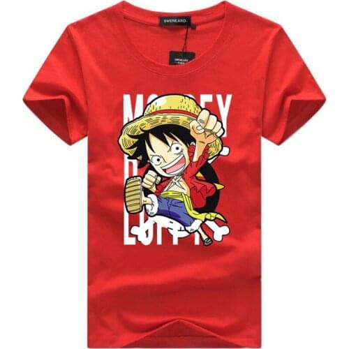 S-5XL Harajuku Anime t shirt men 2018 Summer Tops One Piece 3d Print Short Sleeve O-Neck Cotton T Shirts Hip Hop Tee Shirt Homme