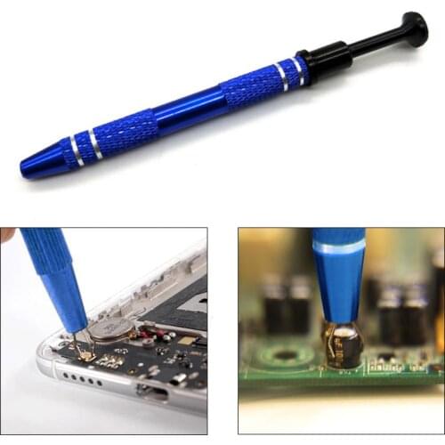 120mm IC Chip Extractor Motherboard Circuit Board Component Puller Tool Black Professional Tool Chip Spring Assisted