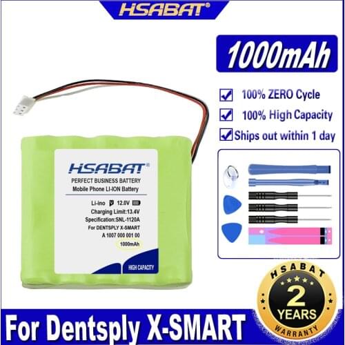 HSABAT A 1007 000 001 00 1000mAh Battery for Dentsply X-SMART, X-Smart Endodontic Motor Propex X-SMART Batteries