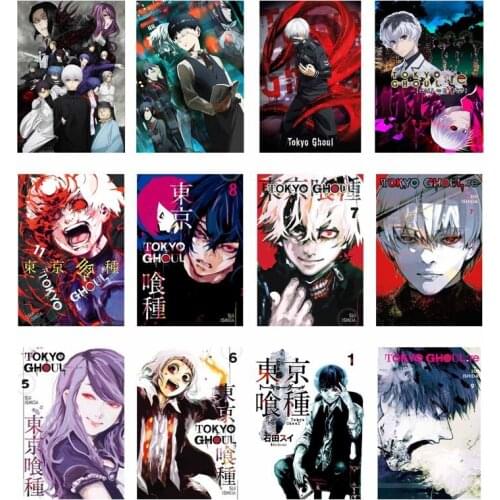 DIY 5D Diamond Painting Hot Sale Tokyo Ghoul Anime Posters Full Round Diamond Embroidery Cross Stitch Mosaic room Decor