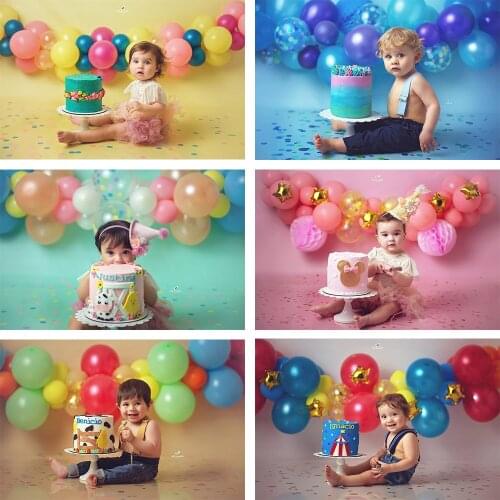 Avezano Solid Color Backdrops Pink Yellow Stars Baby Shower Cake Photography Backgrounds For Photo Studio Photophone Photocall