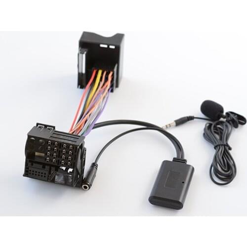 Car bluetooth Module AUX Adapter For OPEL CD30 CDC40/CD70/DVD90 Non Destructive installation plug with Microphone