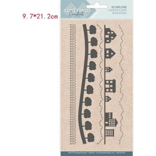 CH 2021 New Arrival House and Tree Metal Cutting Dies Embossing Scrapbooking Stencil Craft Cut Dies For DIY Card Crafts Handmade