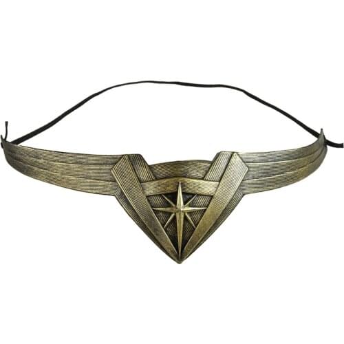 Wonder Girl Diana Prince Crown Cosplay Costume Adult Halloween Head Decoration Accessories