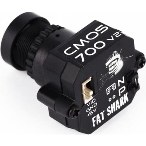Fatshark 1/3'' 700TVL WDR CMOS V2 100 Degree Fixed Mount FPV Camera NTSC/PAL Switchable Better Than V1