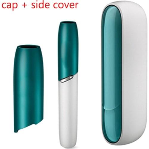 Cap + Side Cover For IQOS 3.0 Cap Magnetic PC Side Cover For IQOS 3 Duo Decoration Accessories Replaceable Cover Accessories