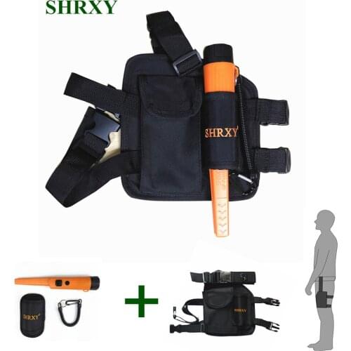 Metal Detector Pointer TRX Pro Pinpointing GP-pointerII Waterproof Hand Held Metal Detector with Drop Leg Pouch Bag KIT