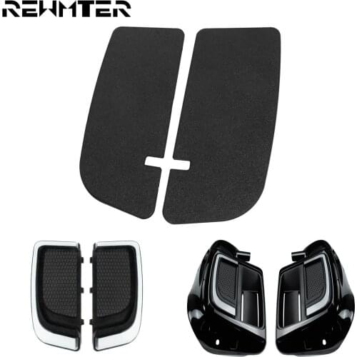 Motorcycle Solid Plates Radiator Grills Cover For Harley Touring Electra Glide Ultra Classic Road Glide CVO FLHTCU FLHTCUL FLTRK