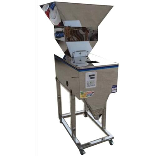 Newest 100-2500g tea weighing filling machine powder filler with big hopper