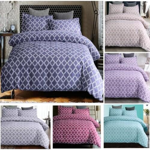 Geometric Design Duvet Cover Set Duvet Cover With Pillowcases Quilt Cover Without Sheet Without Comforter Polyester Beddings