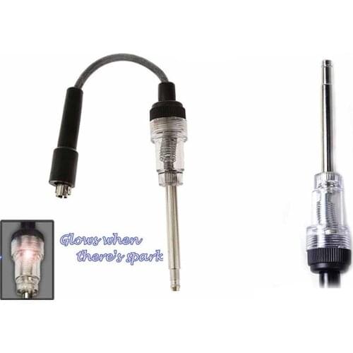 Car Sparking Plug Tester Spark Plug Checker Ignition System Coil Engine In Line Auto Diagnostic Tool Sparking Test