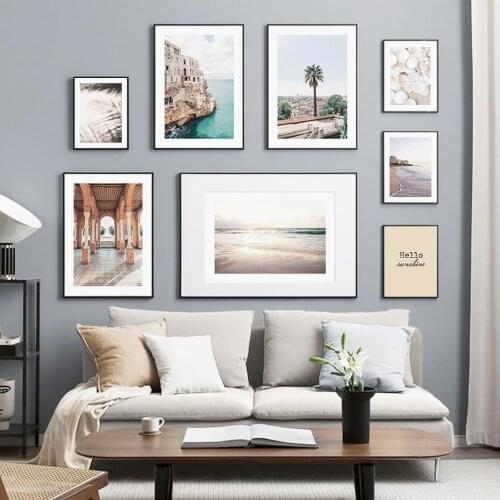 Modern Landscape Seville Travel Poster Nature Canvas Painting Wall Art Prints Pictures Living Room Interior Home Decor No Frame