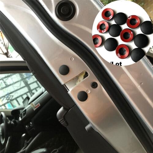 12pcs Car Door Lock Screw Cover For Audi Q3 Q5 Q5L Q7 Q8 A1 A3 S3 A4 A4L A6 A7 S6 S7 A8 S4 RS4 A5 S5 allroad Prologue