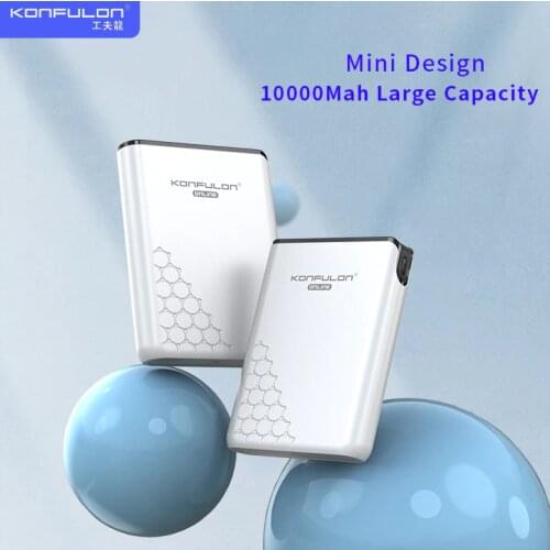 Mini Power Bank 10000mAh USB PoverBank External Battery Slim Mobile Charger/Bank Power Micro For iphone12 xiaomi Huawei