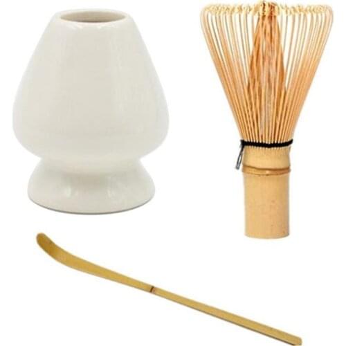 Japanese Bamboo Matcha Whisk Brush Professional Green Tea Powder Whisk Chasen Tea Ceremony Bamboo Brush Tool Grinder