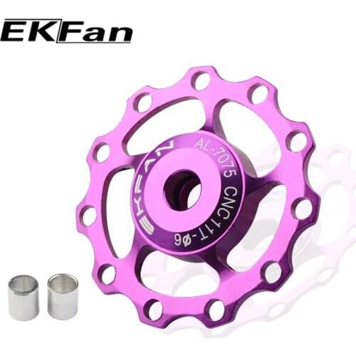 2pcs 11T 13T MTB Rear Derailleur Pulley Mountain Road Bikes Bicycles Roller Idler Bearing Jockey Wheel Parts 10 Color