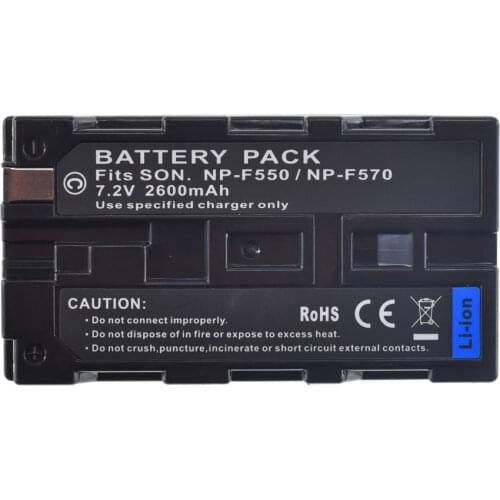 Battery Pack for SONY NP-F330 F550 CCD-TRV59E DCR-TRV900E 7.2V