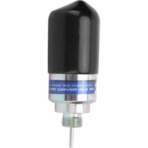 DC 12V Fuel Shut Off Solenoid Valve Electric Engine Stop Flameout Accessories For 185206083 Sturdy And Durable