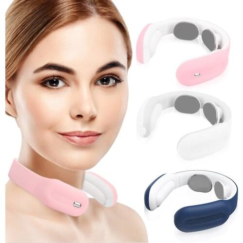 Electric Neck Massage Pain Relief Tool Magnetic Therapy Pulse Pain Relief Relaxation Vertebra Physiotherapy Health Care