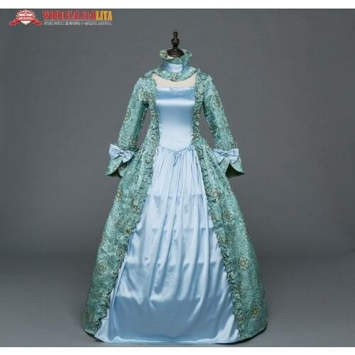 Gothic Period Medieval Dresses Gothic Masquerade Ball Gown Vampire Halloween Costume