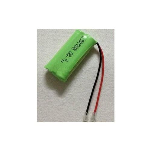 Free shipping 2pcs/lot 2.4V AAA NI-MH nimh battery pack rechargeable battery Composite aircraft battery