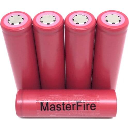 MasterFire 18pcs/lot Original Sanyo UR18650AA 2200mah 18650 Rechargeable Battery Lithium Batteries For Lamps LED Flashlight s