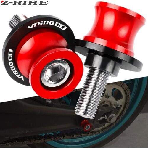 Motorcycle Swingarm Sliders Screw Swing Slider Stand Screws 8MM FOR HONDA VT600CD VT 600 CD 1993 1994 1995 1996 1997 1998-2007