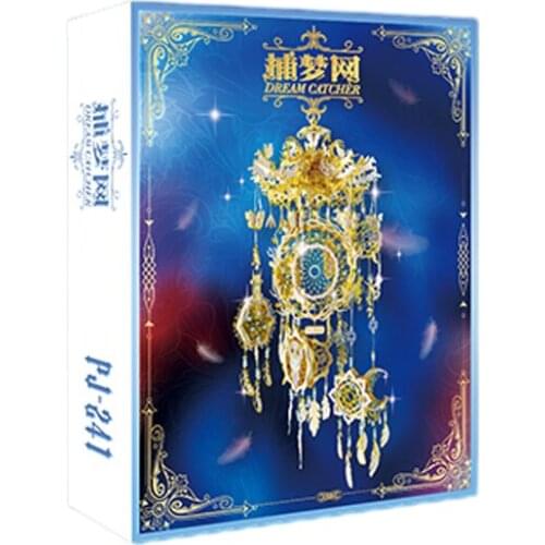 Picture Kingdom 3D Metal Nano Puzzle Dream Catcher Model Kits DIY Laser Cut Assemble Jigsaw Toys For Kids Adults