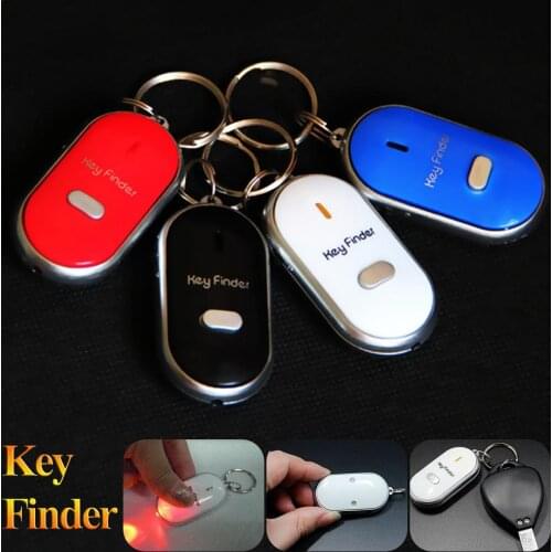 Mini Smart Key Finder Tracker Keychain Tracker With LED Torch for Kids Tracker Wallet Tracker Dog Collar