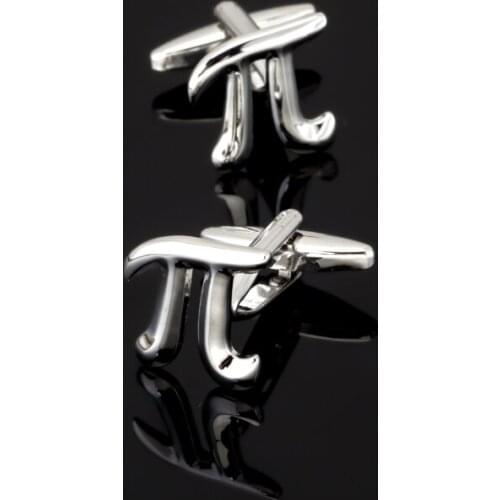 XK518 Mens shirts Cufflinks mathematical symbols Cufflinks minimalist style 3 double sale free shipping