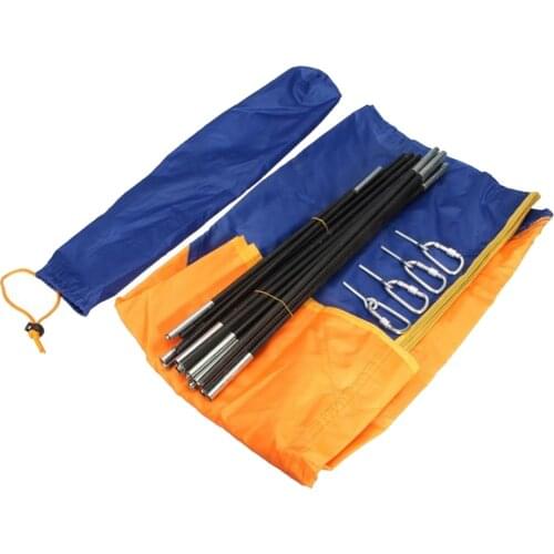 Inflatable Boat Tent Sun Shelter 2/3/4 Person Rubber Fishing Boat Tent Kayak