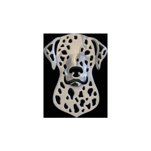 Wholesale dog brooches Dalmatian brooch silver plated good quality