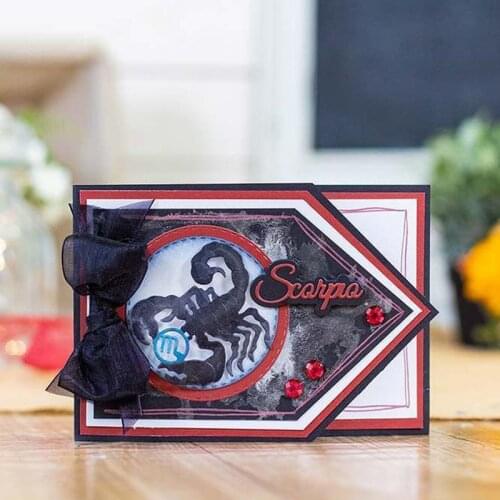 Scorpio Constellations Series 2020 New Metal Cutting Dies Scrapbooking DIY Card Album Paper Decoration Craft Embossing Die