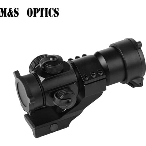 Marcool M3 Tactical 1x33 20mm Rail Optical Sight Riflescope Rifle Reflex Shooting Sight For Airsoft Gun Red Dot