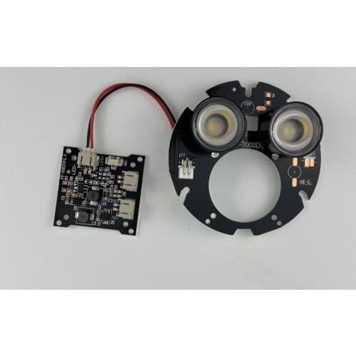 Warm light LED Board for IP Camera Adjust the brightness DC 12V with Light Cup 4W 90° 60° 45° 30° For IP Camera Surveillance