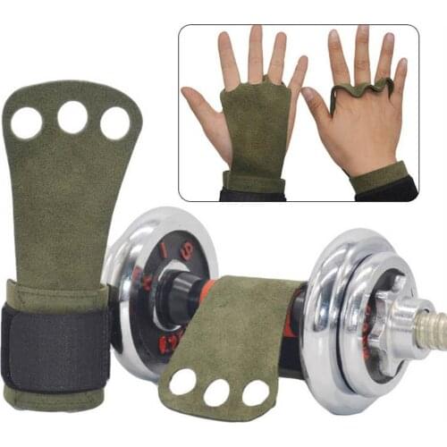 Gym Fitness Weight Lifting Anti-Slip Glove Wrist Wraps Palm Protector Cover