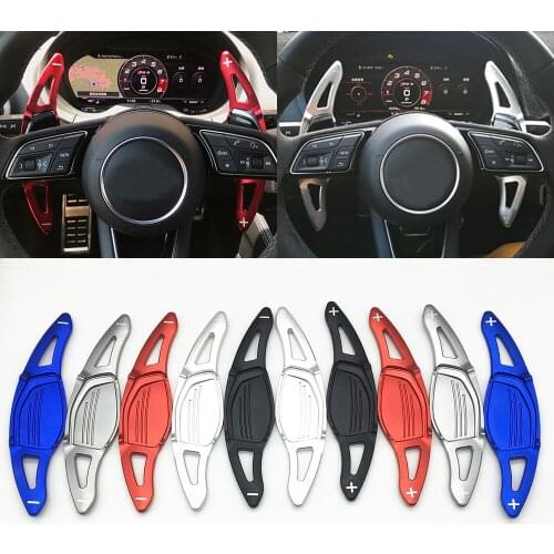 Paddle Shift For Audi RS3 RS4 RS5 2017 2018 2019 & R8 TT RS 2016 2017 2018 2019 Auto Car Steering Wheel Shift Paddle